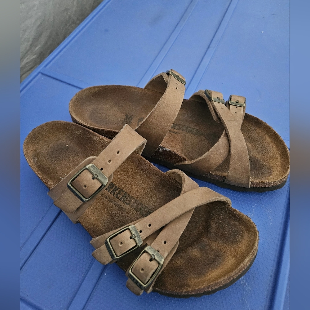 Birkenstock Franca Size 36 Narrow (leather)